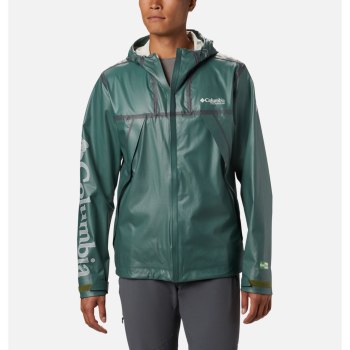 Pánské Bundy Columbia OutDry Ex Eco II Tech Shell Zelene XHWZDN391